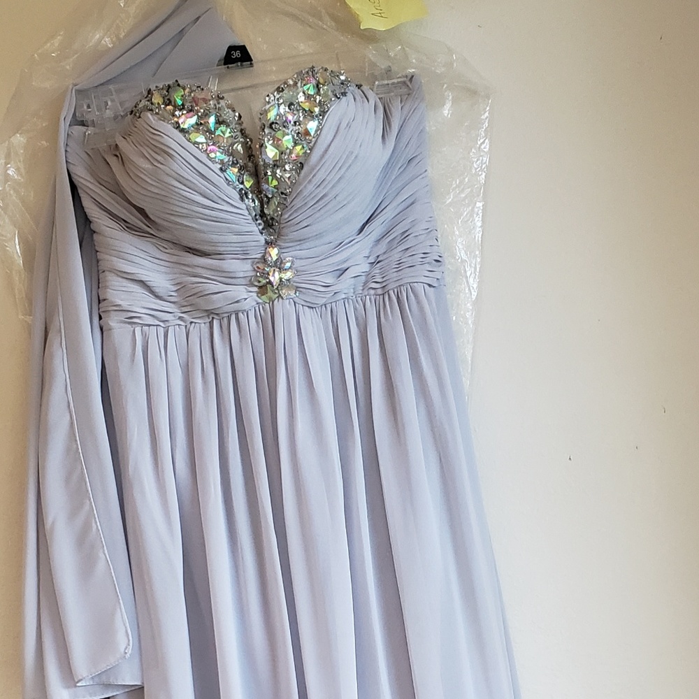 💕Beautiful Star Box Sweet Heart Strapless Dress